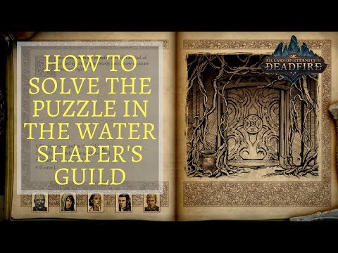 Water Shaper's Guild Puzzle Solution + Dragon Fight - Pillars Of Eternity 2: Deadfire