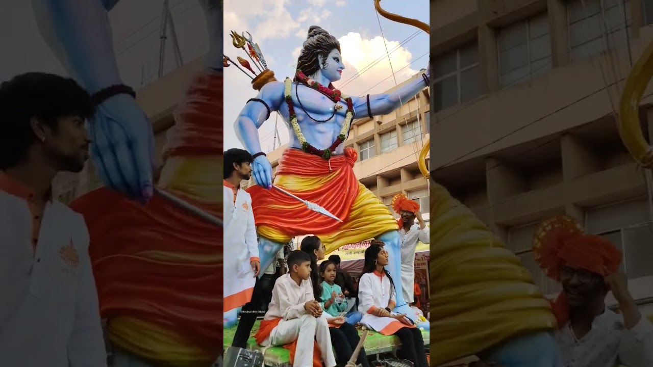 Jai shree Ram 🙏 Sri Ram Navami Shobha Yatra 2023 #jaishreeram #hanuman #hanumanjayanti