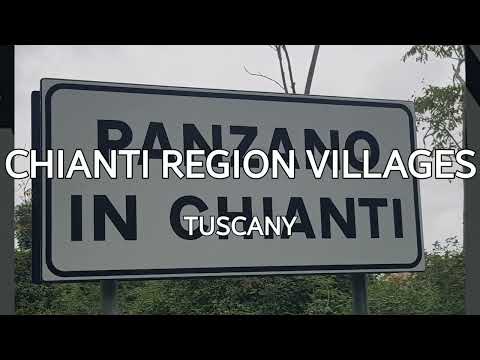 CHIANTI REGION VILLAGES IN TUSCANY ITALY