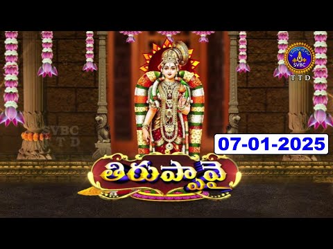 ధనుర్మాసోత్సవం తిరుప్పావై || Dhanurmasotsavam || Tiruppavai || Tirumala || 07-01-2026 || SVBC TTD