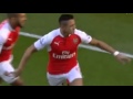 Arsenal vs Manchester United (3 - 0) 2015 - Wonderful Goal From Sanchez !!