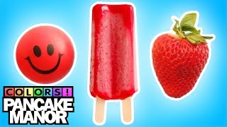 Red Song | Colors for Kids | Pancake Manor