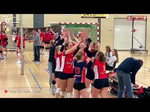 Volleybal Dames 2e Divisie A: BBQ Time Tjoba D1 - Flash/Veendam D1 (Kampioenswedstrijd) [15-04-2023]