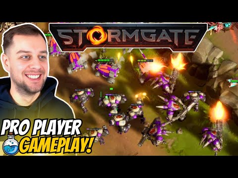 Exciting Pro 1vs1 Stormgate gameplay with commentary! | Stormgate Beta