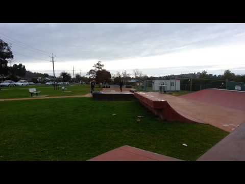 Korringal skatepark wagga wagga on trikes