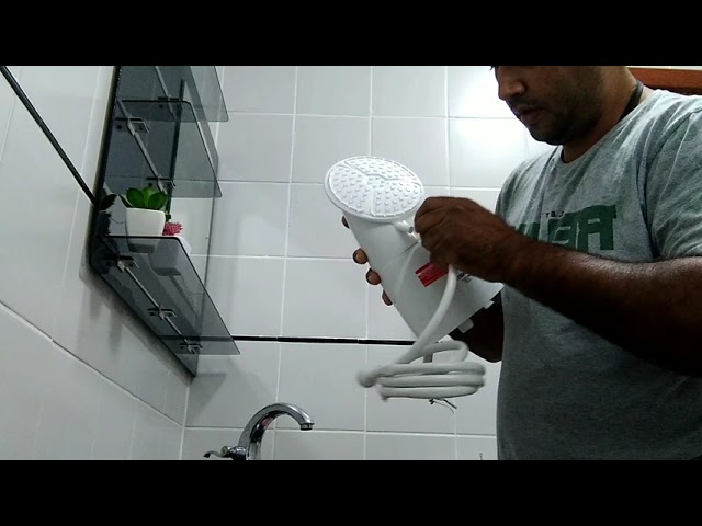 Como instalar chuveiro ducha top jet eletrônica da Lorenzetti 220v, 7500w