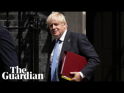 Boris Johnson delivers final speech as prime minister – watch live