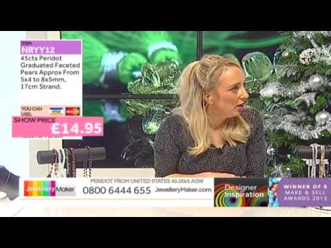 [How to make Evening Jewellery] - JewelleryMaker DI 13/11/14