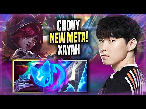 CHOVY TRIES NEW META XAYAH MID! - GEN Chovy Plays Xayah MID vs Kai'sa! | Season 2022