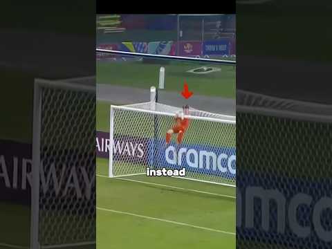 What the goalkeeper did before the penalty shocked the entire stadium... until the miraculous save!