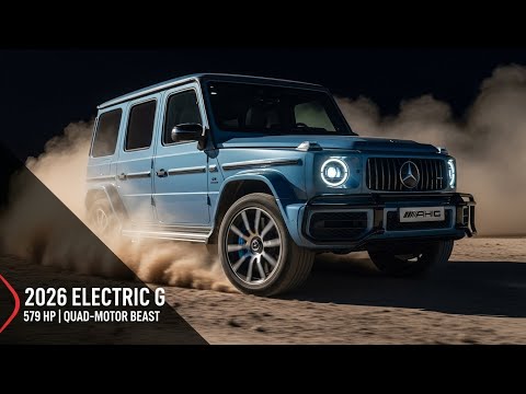 2026 Mercedes G-Class Electric (G580): The Quad-Motor Off-Road Beast!