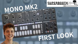 Video thumbnail for Norand Mono MK2 Synthesizer First Look | Superbooth 2023 by SYNTH ANATOMY