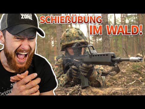 SCHIEßÜBUNG im WALD | Training mit GRANATEN & GEWEHR bei der BUNDESWEHR | Fritz Meinecke