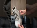 Кроссовки женские кожаные мех 596807 Бежевые Відео