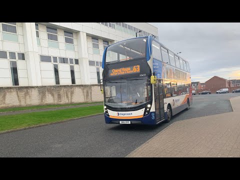 Stagecoach north east route 63 killingworth-forest hall enviro e400mmc