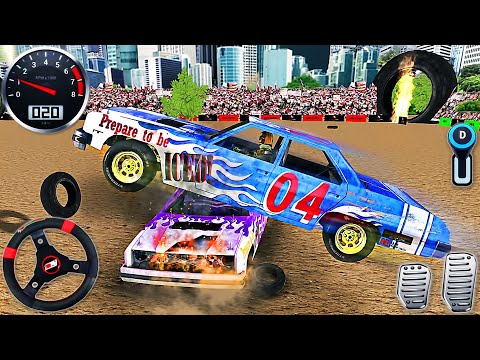 Demolition Derby 2 Extreme Car Police Crash - Real Car Crash  Racing 3D - Android GamePlay
