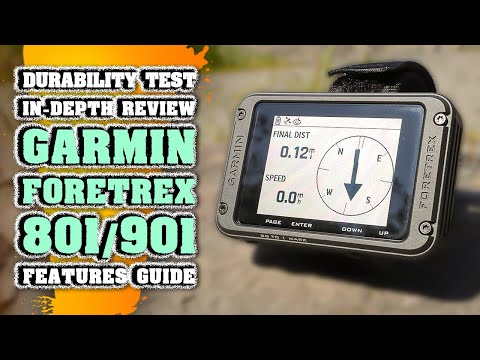 New Garmin Foretrex 801/901 REVIEW. Best GPS for Hiking and Survival?