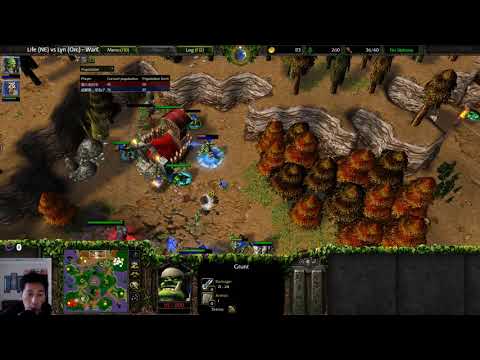 Life (NE) vs Lyn (Orc)  -WarCraft 3 - WC2343