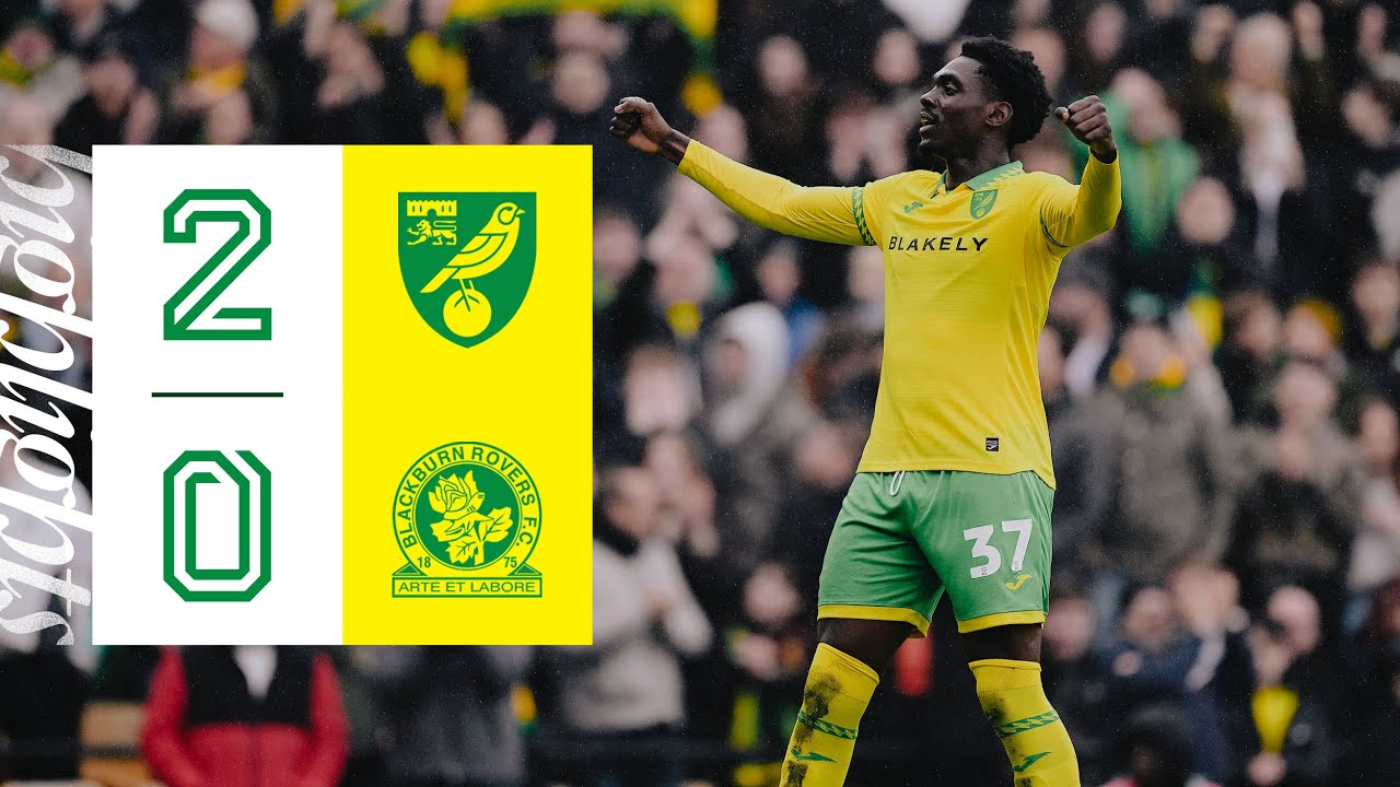 Norwich City vs Blackburn Rovers Highlights