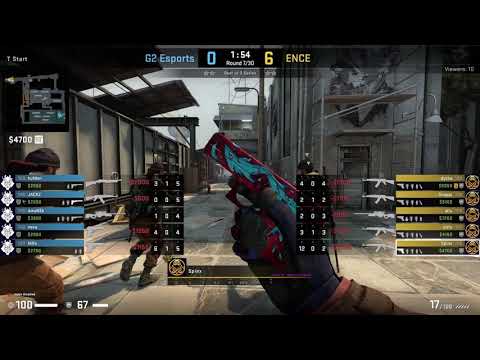 CSGO POV ENCE.Spinx vs. Vitality @train - 29 kills