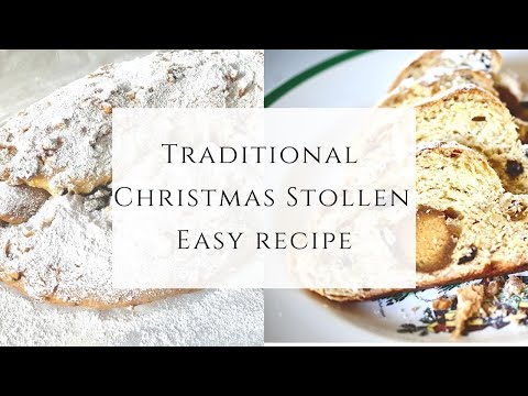 Traditional Christmas Stollen | Easy recipe
