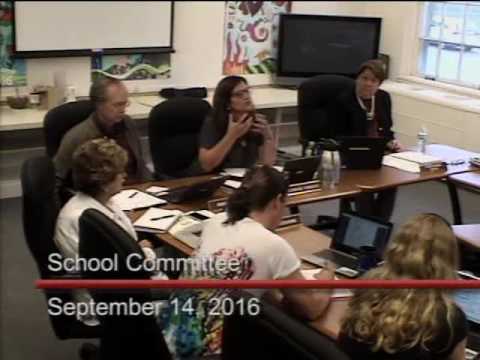 Nashoba Regional School Committee - September 14, 2016