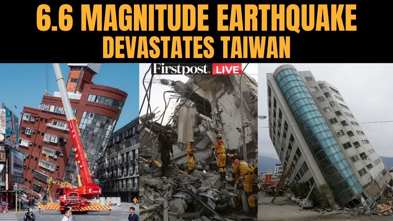 Taiwan Earthquake LIVE: Massive 6.6 Magnitude Earthquake Wrecks Havoc in Taiwan | Taipei | Firstpost