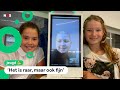 Lynn is ziek, maar is dankzij een robot toch op school