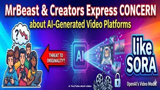 MrBeast and creators express concern about AI generated video platforms like Sora