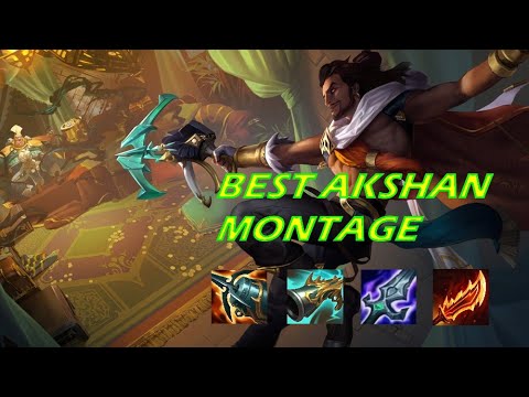 Best Akshan Montage [League of Legends S13]