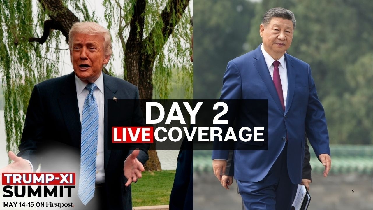 Watch LIVE: Trump Xi Meet in Zhongnanhai Garden, Trump's Big Announcement at Trump Xi Summit
