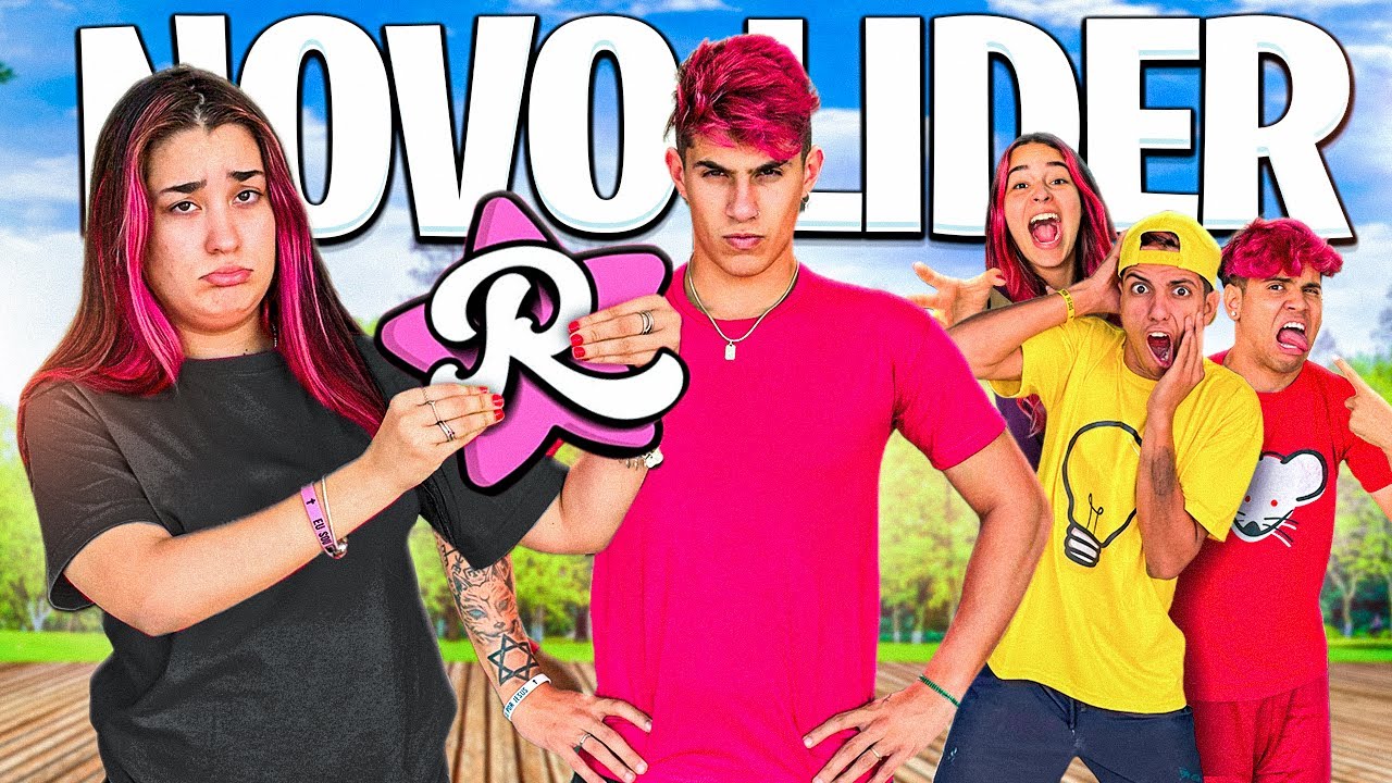 NOVO LÍDER DOS ROSA *emilly saiu dos rosa ?