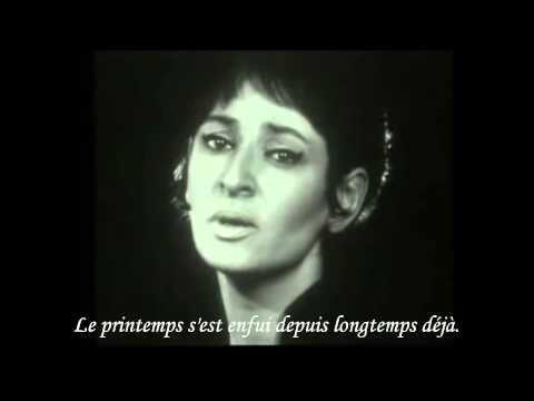 Barbara - Dis, quand reviendras-tu ? (sous-titres français)