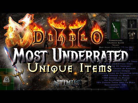 10 Most Underrated Unique Items - Diablo 2 Resurrected