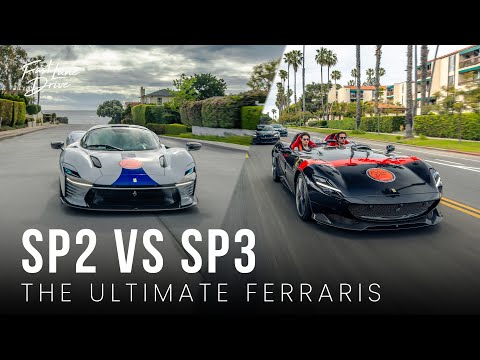 Ferrari Monza Sp2 Vs Ferrari Daytona Sp3: What would you choose? Ultimate V12 Challenge