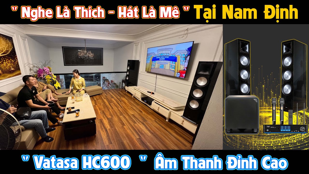 Video sản phẩm Dàn Karaoke Paramax TT399: (EURO 803 Special Edition, Vatasa HC600, Polk Audio HTS12)