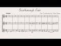 Scarborough Fair (Flute Trio)