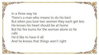 Linda Davis - Three Way Tie Lyrics