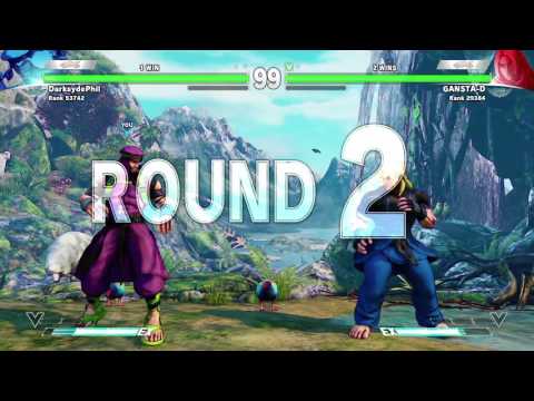 SFV MP Warmup Session April 18, 2016 pt20 - An Unwanted Match vs. Ken