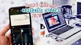 how i edit my YOUTUBE VIDEOS (AESTHETIC EDITION) ⭐️ | + editor, audios, color grading, effects & ect