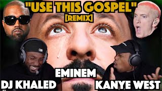 DJ KHALED, EMINEM, KANYE - USE THIS GOSPEL (REMIX) | FIRST REACTION/REVIEW