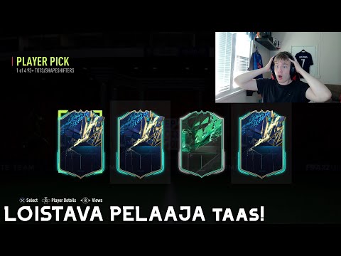 AVASIN 93+TOTS&SHAPESHIFTERS PICKIN JA MULLA KÄVI LOISTAVA TUURI!!! | FIFA 22 SUOMI