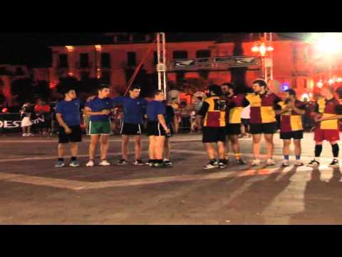 ONDA TG 03.07.2014 - RUGBY TOUCH IN PIAZZA GARIBALDI