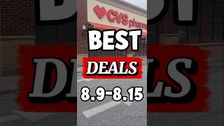 Best Cvs Deals :8.9-8.15 🛒🛍Hit The ♥️ Button #cvsdeals #cvscouponing #cvscouponers #cvsbreakdown