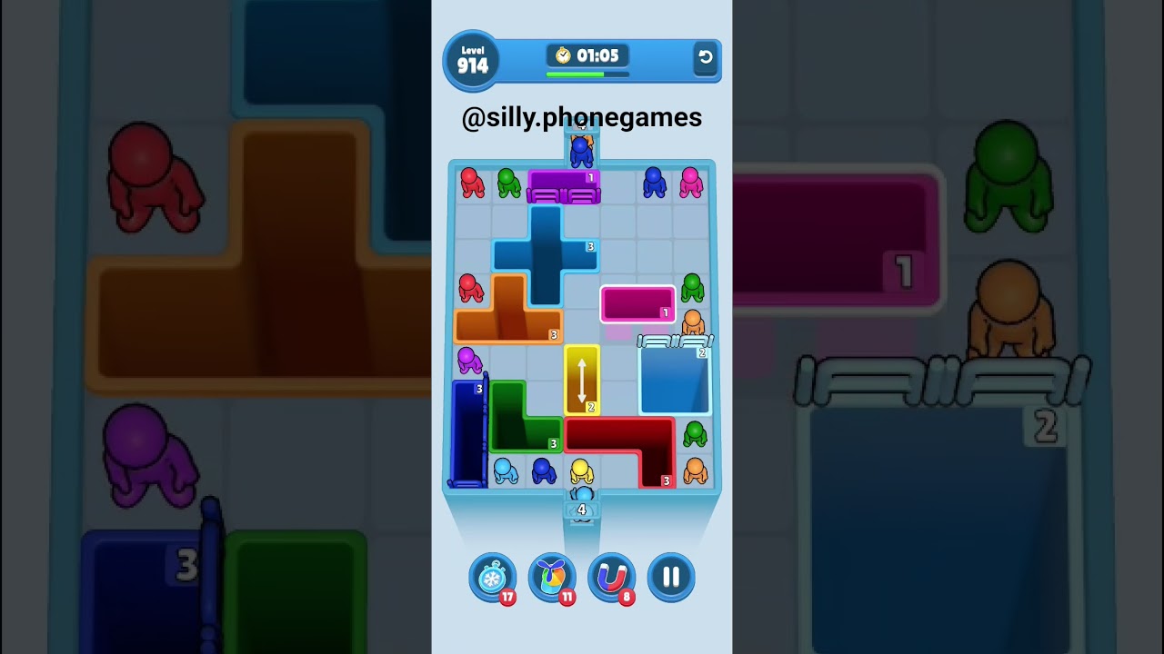 Drop Away Level 914 Walkthrough Solution