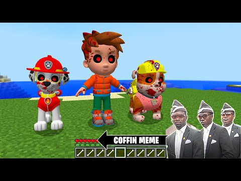 This is PAW PATROL.EXE in Minecraft