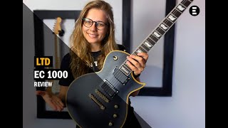 Video thumbnail for ESP LTD EC 1000 Vintage Black - Guitarra elétrica ESP | Egitana.pt by Egitana - Instrumentos Musicais