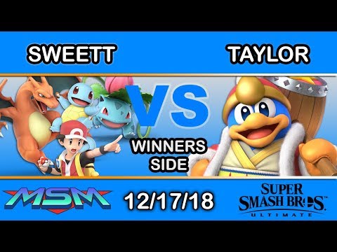 MSM 170 - SweetT (PkmnTrainer) Vs. Taylor (DDD) Winners R3 - Smash Ultimate