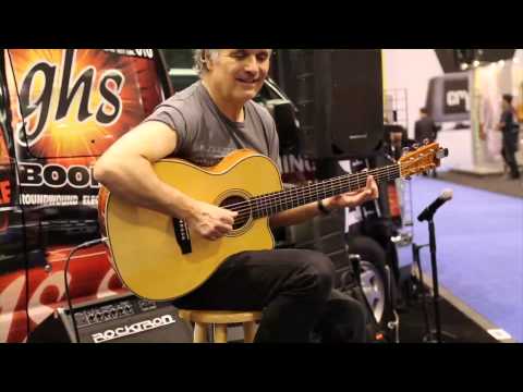 Laurence Juber Performs At The GHS Booth  •  NAMM 2013