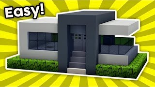 Minecraft: How To Build a Easy Small Modern House in hindi [#5] mc sparky gamer 2023
